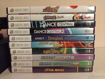 Microsoft Xbox 360 E 250GB + Kinect + Ovládač + 10 hier - 2