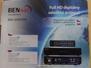 Full HD digitálný satelitný prijímač BENsat - 2