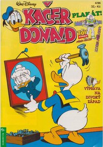 DOPYT 7x - komiksy Káčer Donald (časopisy z 90-tych rokov) - 2