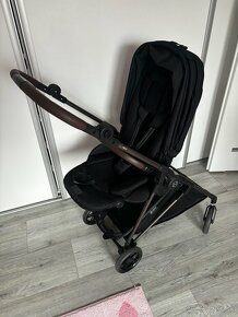 Športový kočík Cybex Melio Magic Black + podložka Bjällra - 2