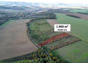 Trebušovce – 1.900 m2 Pozemok na CHATU / VINICU - 2