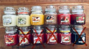 Stredné sviečky zn. Yankee Candle - 2