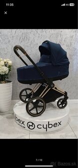 Cybex priam platinium rose gold v kraľovskej modrej - 2