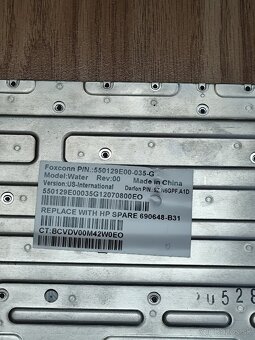 Klávesnicu na HP Elitebook 8570w - 2