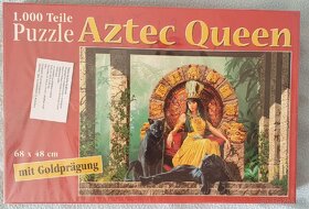 Puzzle Aztecka kráľovná - 2