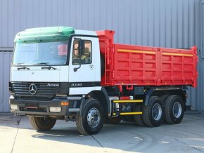 Mercedes-Benz ACTROS 3348, V8, 6x4, HARDOX, TŘÍSTRANNÉ SKLÁP - 2