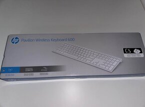 HP wireless keyboard 600 - biela - 2