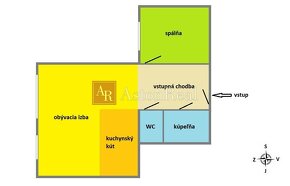 IBA U NÁS Ateliér (byt) 2+kk, 58m2,Domus Petra,Pod Sokolicam - 2