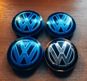 VW krytky stredovej diery Volkswagen, pukličky diskov VW - 2