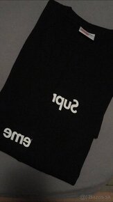 SUPREME x CDG Split Box Logo Tee XL - 2