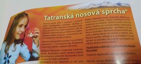 konvička-Tatranská nosová sprcha na preplach nosa, nová - 2