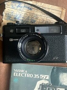 Yashica Electro 35 GT Camera | 45mm f1.7 lens |Black| Japan - 2