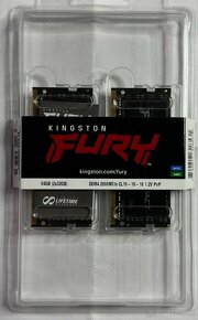 Predám Kingston Fury Impact, 2x32GB, 2666 MHz, DDR4, SO-DIMM - 2