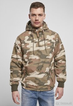 Predám bundu Brandit Luke Windbreaker light woodland - 2