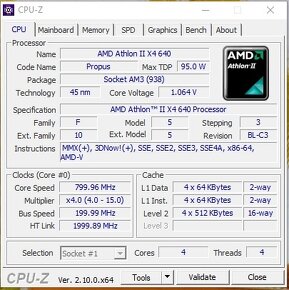 AMD Athlon II X4 640 3.00GHz - 2