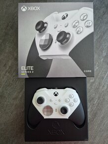 Xbox bezdrôtový ovládač Elite Series 2 – Core Edition White - 2