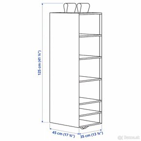 Organizér na oblečenie, IKEA - 2