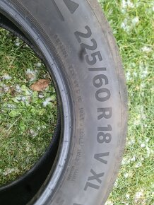 Predam nove letne pneu s najazdom 2500km 225/60 R18 - 2