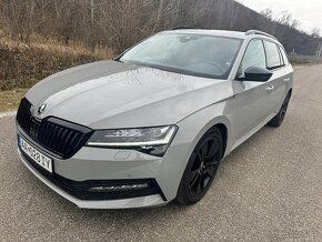 Škoda Superb 3 Facelift Sportline Dsg TDI Panoráma Webasto - 2