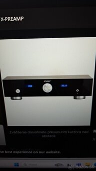 Predám highend audiofilskú zostavu Advance Acoustic - 2