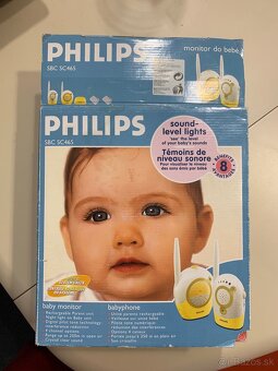 PHIIPS baby monitor SBC SC465, komplet krabica + návod - 2