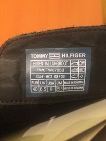 Kožené čižmy Tommy Hilfiger - 2