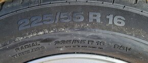 Elektróny s pneu 225/55 R16 - 2