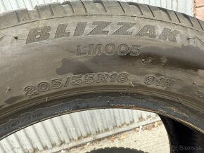 2ks Zimne pneumatiky BRIDGESTONE 205/55 R16 - 2