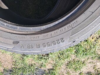 Predám letne pneumatiky 2ks 225/55r18 - 2