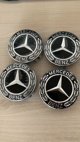 Mercedes Benz 75mm krytky diskov - 2