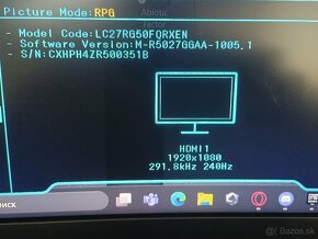 Predám monitor Samsung LC27RG50FQRXEN - 2