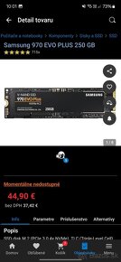 Samsung 970 EVO PLUS 250 GB - 2