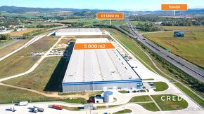 CREDA | prenájom 5 000 m2 skladové priestory, Trenčín - SIHO - 2