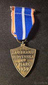 Za obranu slovenska 1939 - 2