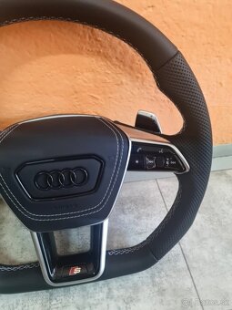 AUDI VOLANT - SPORTOVY S LOGOM S + AIRBAG + RS PADLA - 2