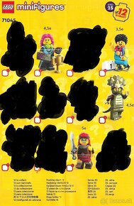 Lego minifigurky, minifigures séria 25 CMF nové - 2