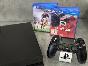 Playstation 4 500GB, 1 ovládač, hry Fifa 16 a Driveclub - 2