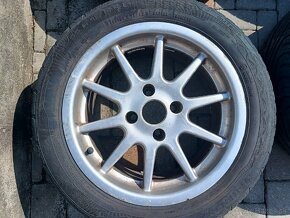 kolesá, elektróny +letné pneu 195/55R15 4x108 - 2