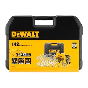 DEWALT SADA HLAVÍC PLUS RAČŇE 1/4” a 3/8” 142KS 

 - 2