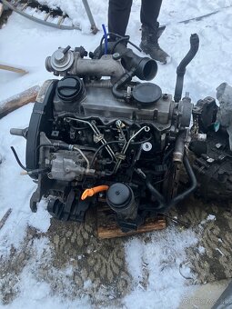 Motor 1.9 tdi 66kw rotačka + turbo - 2