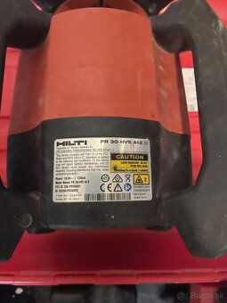 Rotačný laser HILTI PR30- HVS A12 + lata + statív - 2