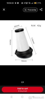 Filter Rowenta 160/zr005202 - 2