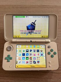 NINTENDO 2DS XL ANIMAL CROSSING EDITION + HRY - 2