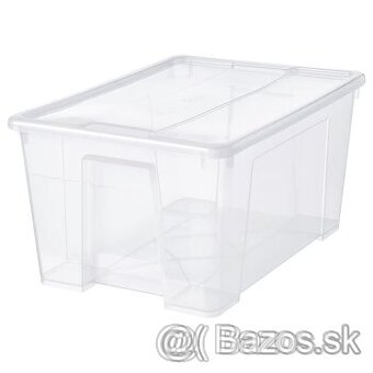 IKEA SAMLA Kôš / BOX s vrchnákom 45l 65 - 2