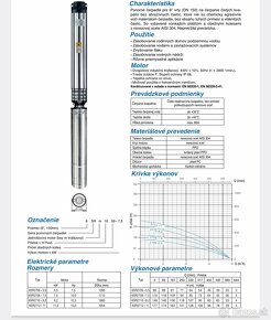 Ponorné čerpadlo - 2
