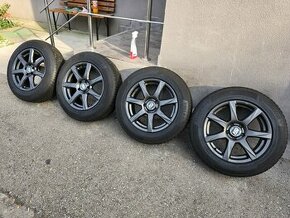 Zimná sada Audi, VW, Škoda, Seat 5x112 R17 pneu 215/65 R17 - 2