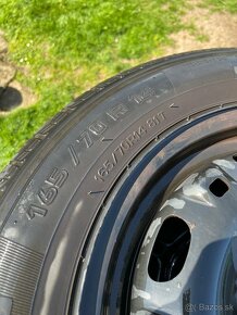 Pneu s diskama 165/70/R14 5x100 - 2