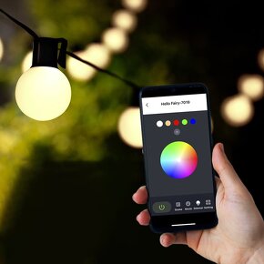 Predám solárUSB svetelnú IQ reťaz DO-APK 25xMC LED - 2