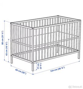 Detska postielka Ikea Sniglar - 2