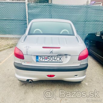 Peugeot 206cc cabrio 1.6 benzin automat - 2